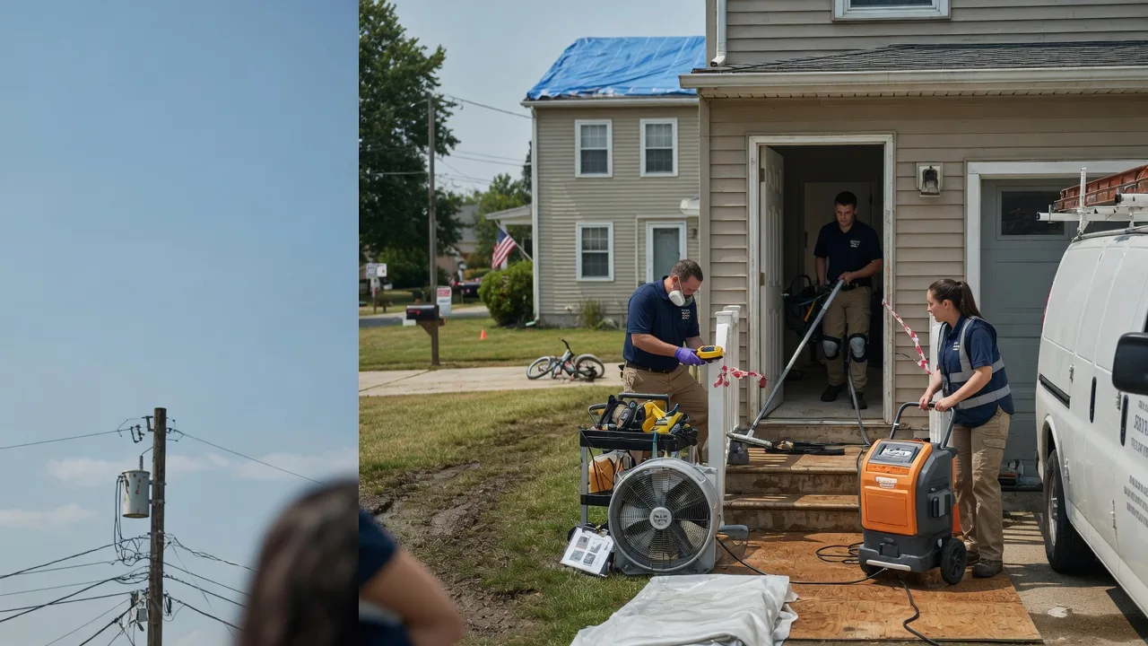 Water Damage Repair in Higgins Lake, MI near me